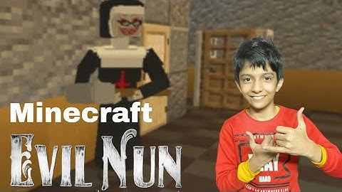 Minecraft evil nun |craftsman crafting and building 2|