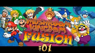 Mushroom Kingdom Fusion - Playthrough Part 1 - Grass Land & Desert Land