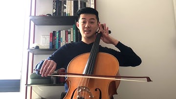 How to Play a 2 Octave Eb Major Scale for Cello