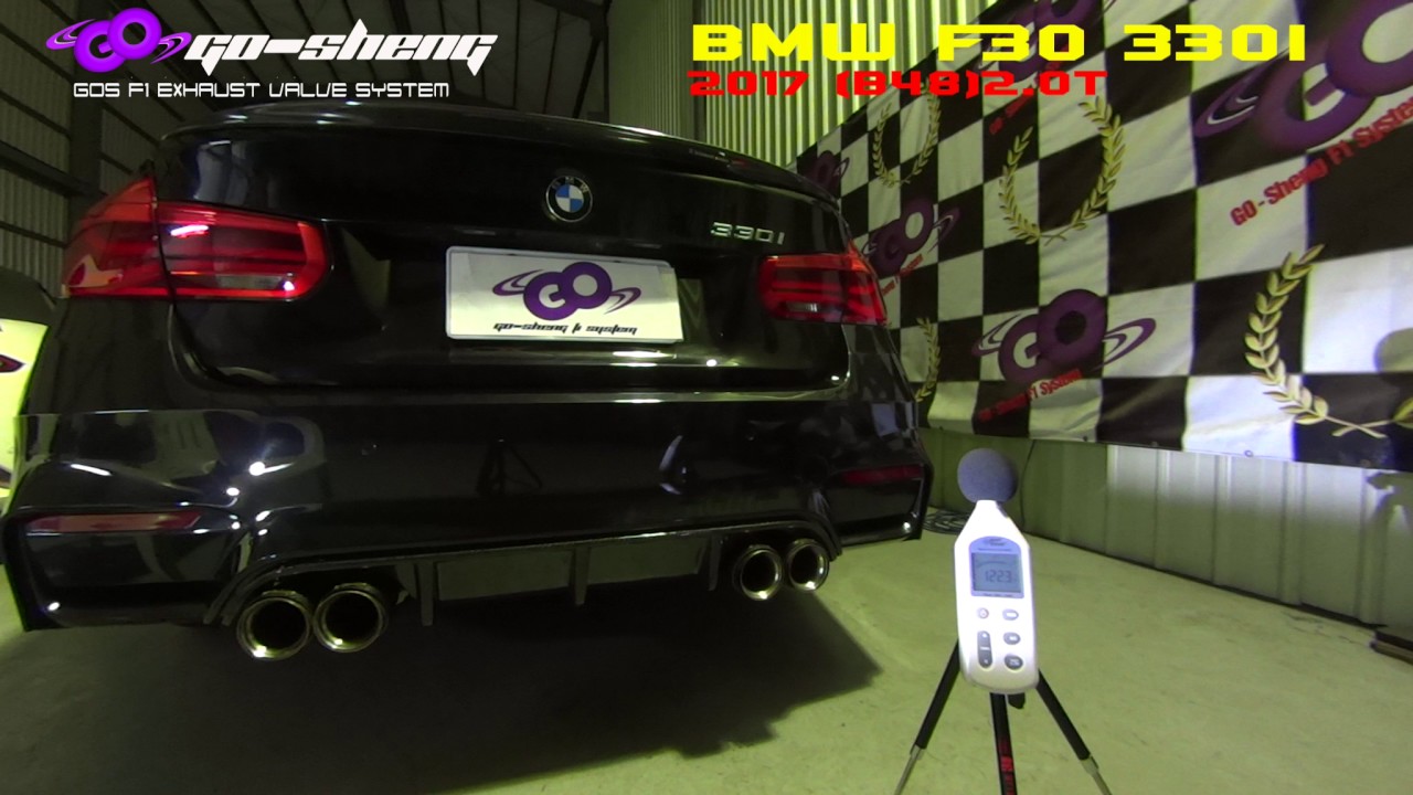 exhausted meaning BMW F30 330I B48-2017【超跑化排氣管可變閥門系統】【GOS F1 System】外銷品牌F1音浪聲浪低沉不共鳴