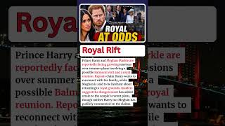 BREAKING: Meghan Markle, Prince Harry Clash Over Balmoral Visit —Royal Tensions Reach Boiling Point