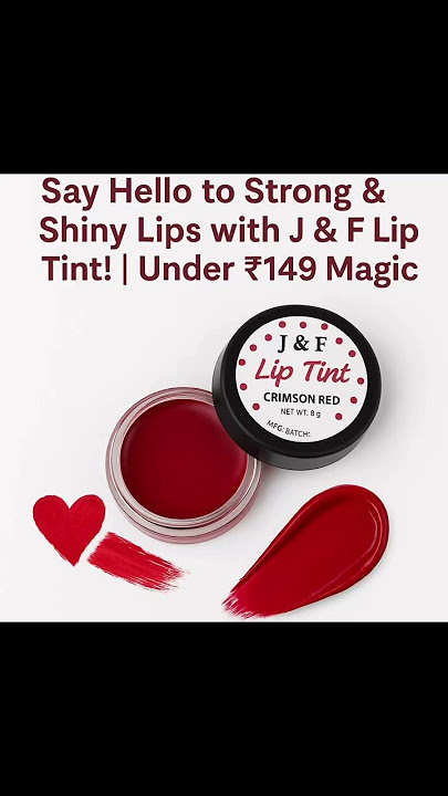 Just in 149 Rupees Only - J & F Lip And Cheek Tint 💋 #lipstick #lips #hudabird #huda #beauty