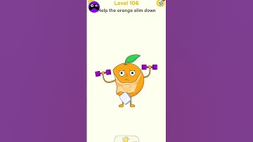 Delete Puzzle level 106 Funny Mobile Games Android ios, Max levels Gameplay Walkthrough #shorts