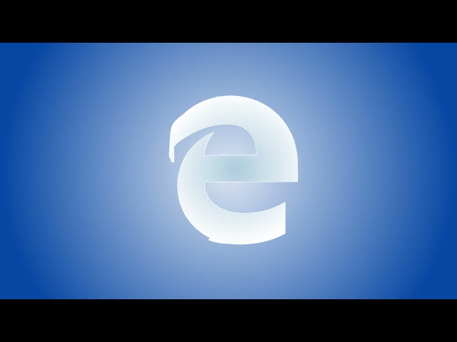 Microsoft edge browser brand logo symbol with name