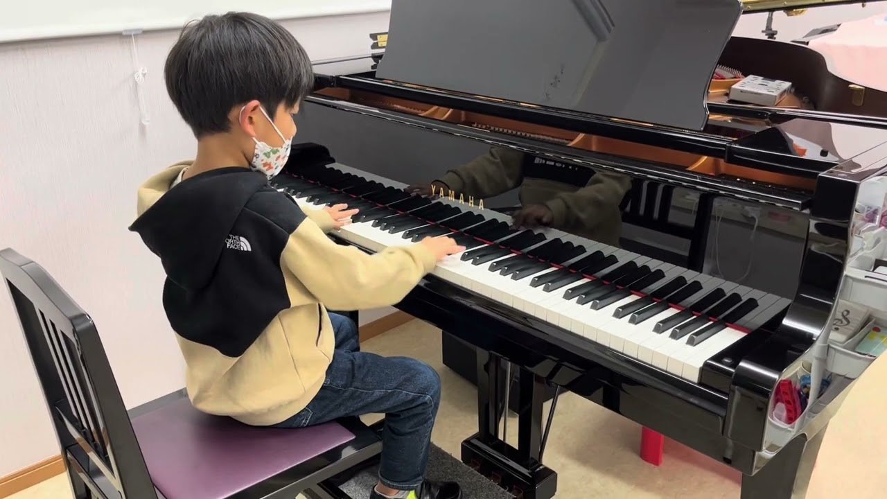 おばけ／J.バスティン 年長 Hくん Rina音楽教室 秦野市ピアノ教室