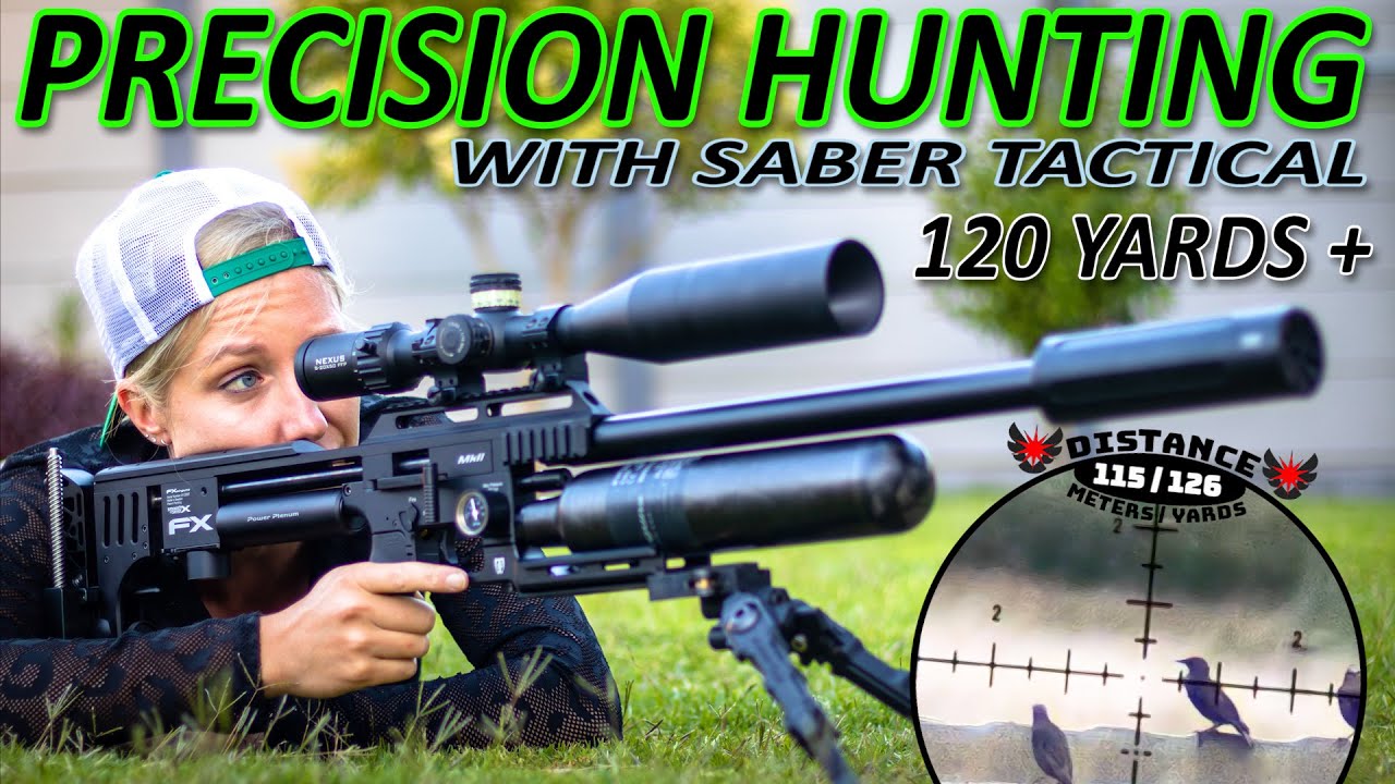 Precision Hunting with Saber Tactical Airgun Pest Control YouTube