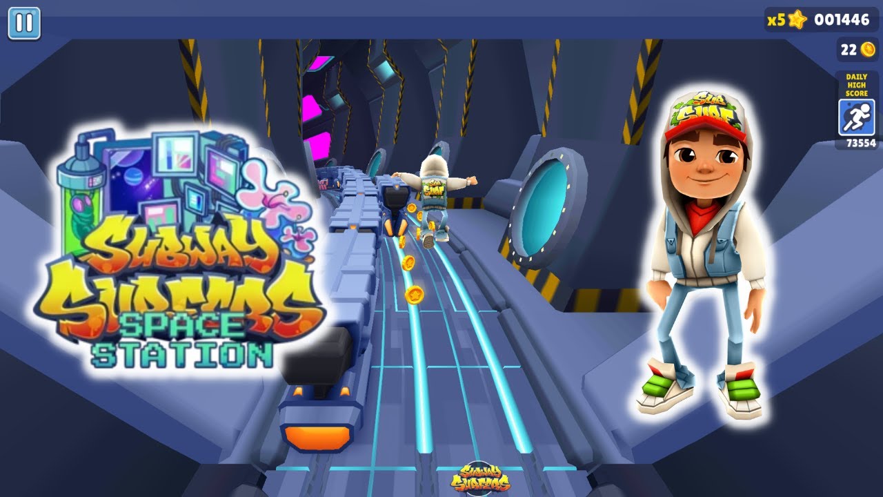 Subway Surfers Space Station Gameplay #live #1000 #gaming #viral #2023 ...