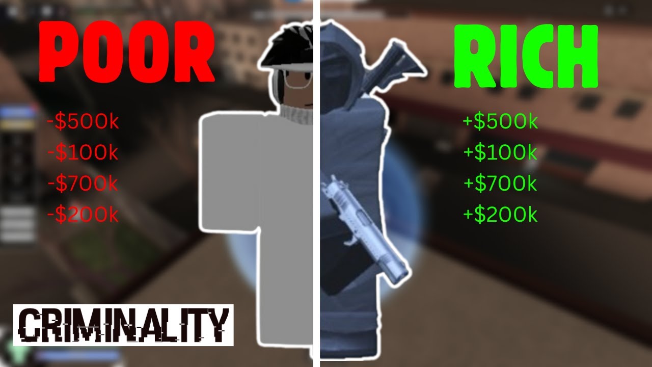 POOR to RICH in Roblox Criminality | Episode 2 - Earning CASH!!!