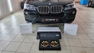 BMW X3 F25 полная замена музыки с установкой усилителя