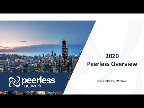 Peerless Live Demo and Webinar  “The Power of the Peerless Portal for Channel Partners”