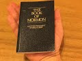 Military editions and pocket size printings of the book of mormon