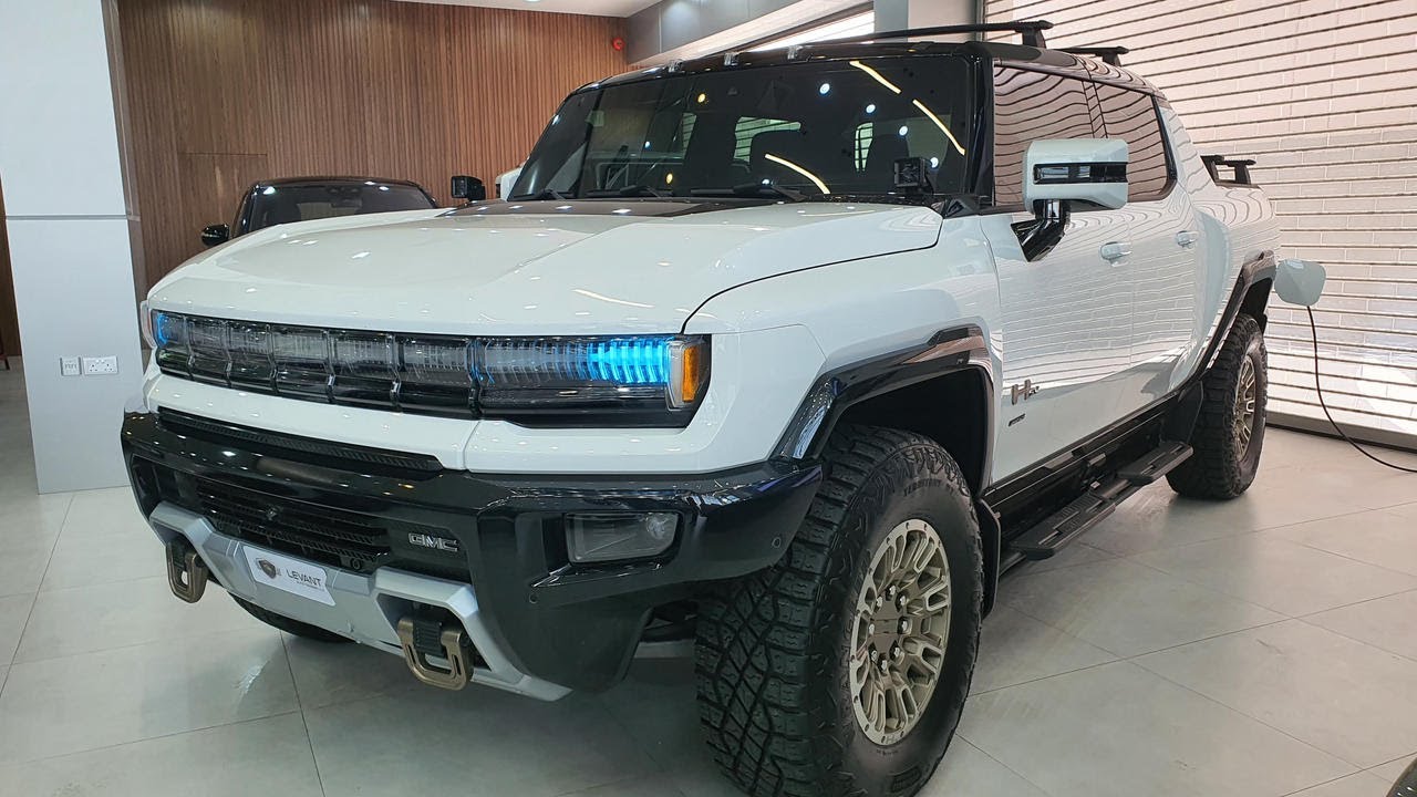 GMC Hummer EV most powerful & fastest electric pickup review - English