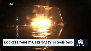 Rockets target U.S. embassy in Baghdad
