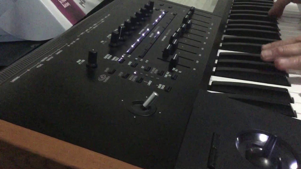 Foreigner’s - Juke Box Hero (synth intro) cover on the Korg Kronos