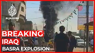 Basra explosion: Several killed as blast rocks Iraqi city