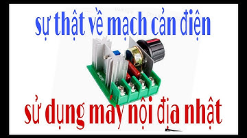 Bạn chưa biết hậu quả mạch cản điện sử dụng cho máy cầm tay nội địa nhật, nếu bạn chưa xem video này