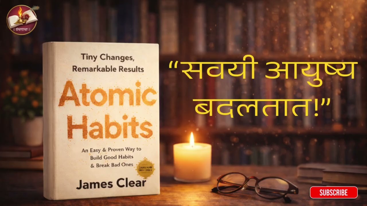 Atomic Habits मराठीत | सवयी कशा बदलतात? Deep Analysis | Life Changing Book