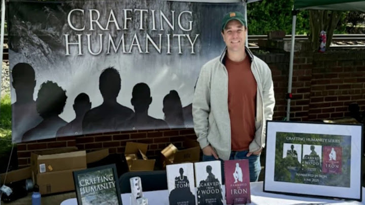 Brendan O'Meara talks about creating 'Crafting Humanity' dystopian book series | NBC4 Washington