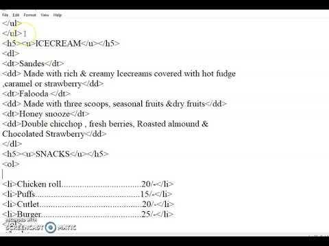 Html Lab Programm lab program - YouTube