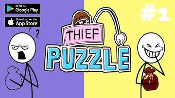 Thief Puzzle - Gameplay Walkthrough Part 1 All Levels 1-30 (iOS, Android)