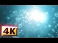 【フリー素材 / 4K】　光射す水中を泡と泳ぐ　CGアニメーション素材　　2160p 60fps エフェクト After Effects AE アフターエフェクト 結婚 余興