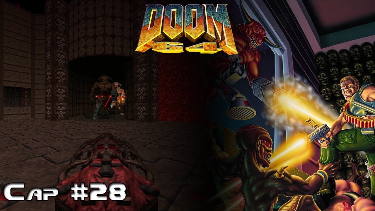 El ultimo guardia antes del final!!! - Doom 64, MAP24: No Escape (Sin escape)