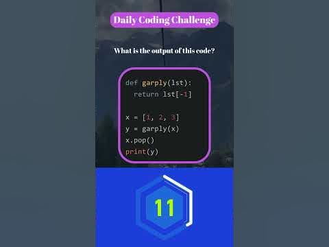 Daily coding challenge - YouTube
