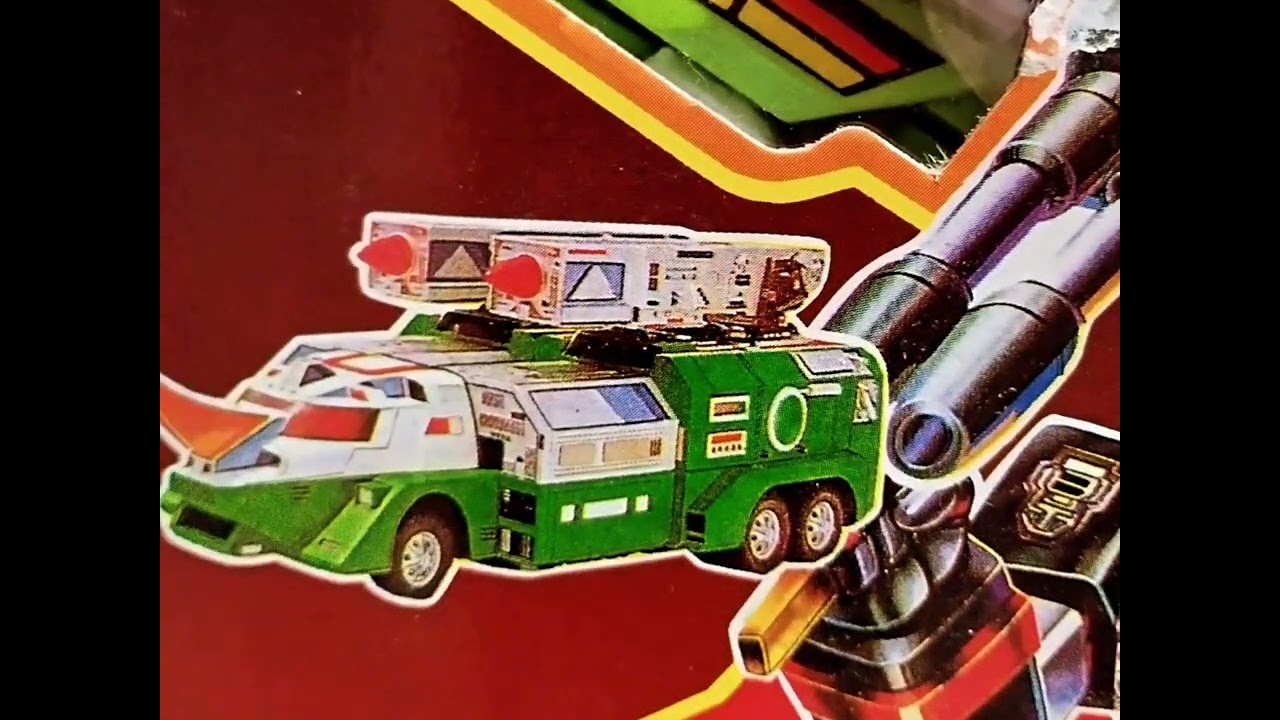 Super Liveman 5 in 1 Robot | Vintage 80s Bootleg Combiner Toy