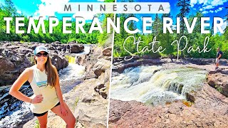 TEMPERANCE RIVER STATE PARK | Hiking & Waterfalls | Minnesota’s North Shore on Lake Superior