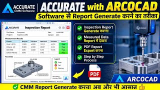 How to generate a CMM report ll Graphical report ll #youtubefeed #video #trending #viral #videos