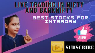LIVE TRADING IN N IFTY AND BANK NIFTY 12 April 2022