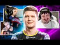 РЕАКЦИЯ ПРО ИГРОКОВ НА ИГРУ S1MPLE 3