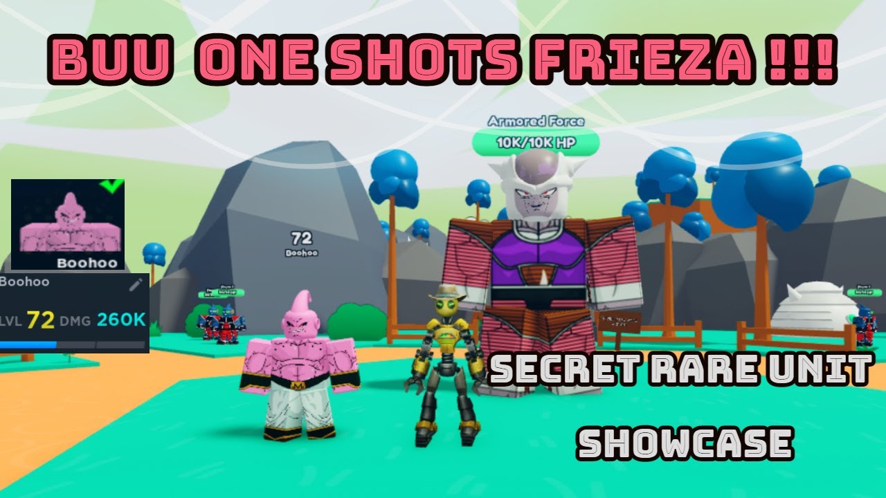 Buu animations are insane !!! - Buu showcase (Secret Rare Unit) - Anime Fighters