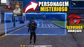 TESTEI O NOVO PERSONAGEM COM A HABILIDADE APELONA NO SERVIDOR AVANÇADO DO FREE FIRE