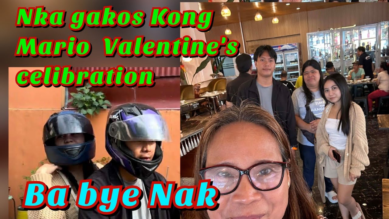 Valintines celebration nkasulod ko prisohan nkagakos kong Mario by Flordelisa burato