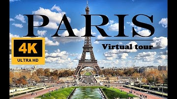 Paris, France | Eiffel Tower | 4K | Drone | Relaxing Music