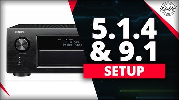 Dolby Atmos 5.1.4 & Auro-3D 9.1 Setup on Denon AVR-X4400H