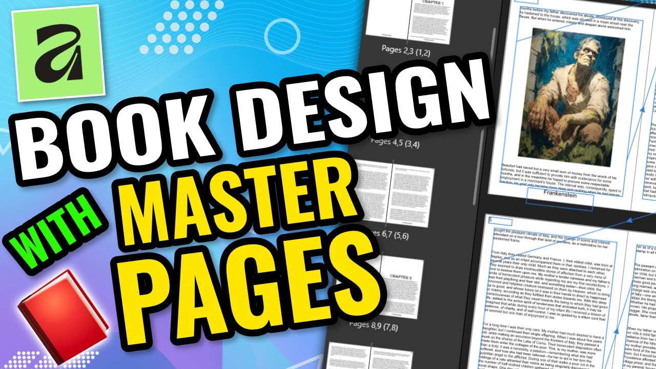 Как использовать мастер-страницы в Affinity