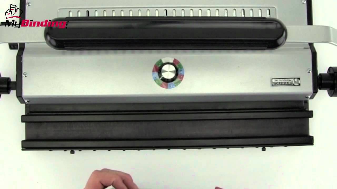 Tamerica FlexiBind 4in1 Binder Closer Machine Demo YouTube