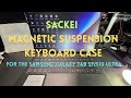 Sackei Magnetic Suspension Keyboard Case for Galaxy Tab S Ultra