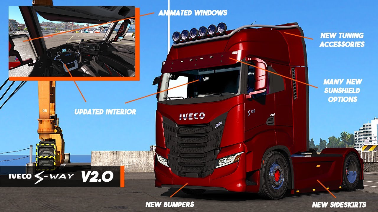 iveco s way 2020 interior v3 0 by hbb store piva euro truck simulator 2 mods pobierz modyfikacje do gry ets2 iveco s way 202 trucks ets 2 mods modification
