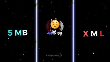 NEW TREND VOICE XML 😊💔 ALIGHT MOTION NEW TREND XML BY @XRIYANEDITZ #crazy_editor_bd