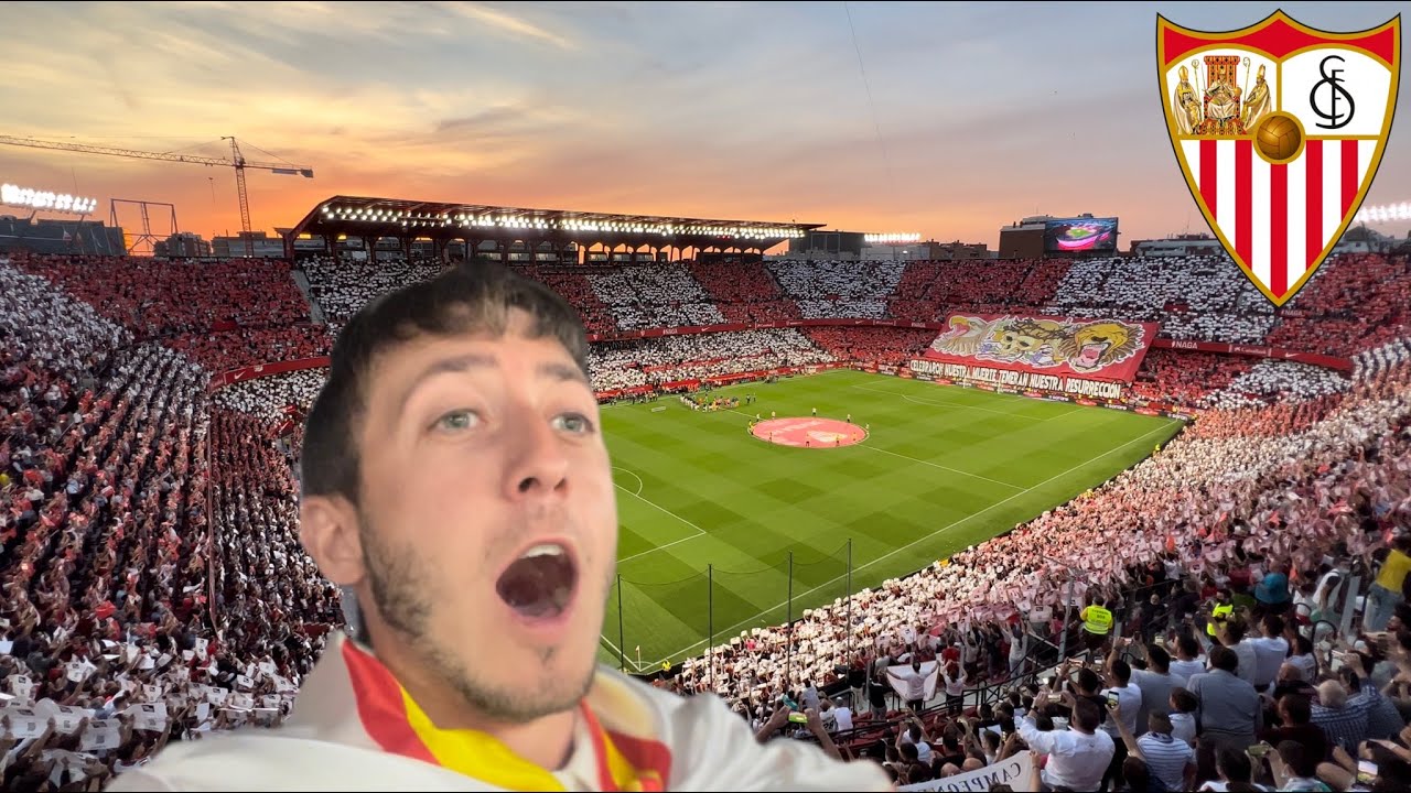 HIMNO del SEVILLA F.C. A CAPELLA en el RAMÓN SÁNCHEZ PIZJUÁN 🔴⚪️