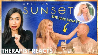 Selling Sunset - Therapist Reacts to Season 5's DRAMATIC First Episode