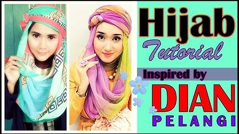 Cara Pakai Jilbab Pashmina Dian Pelangi | Tutoral Hijab Didowardah #43