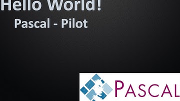 Pascal Pilot/ Паскаль Пилот/Hello World