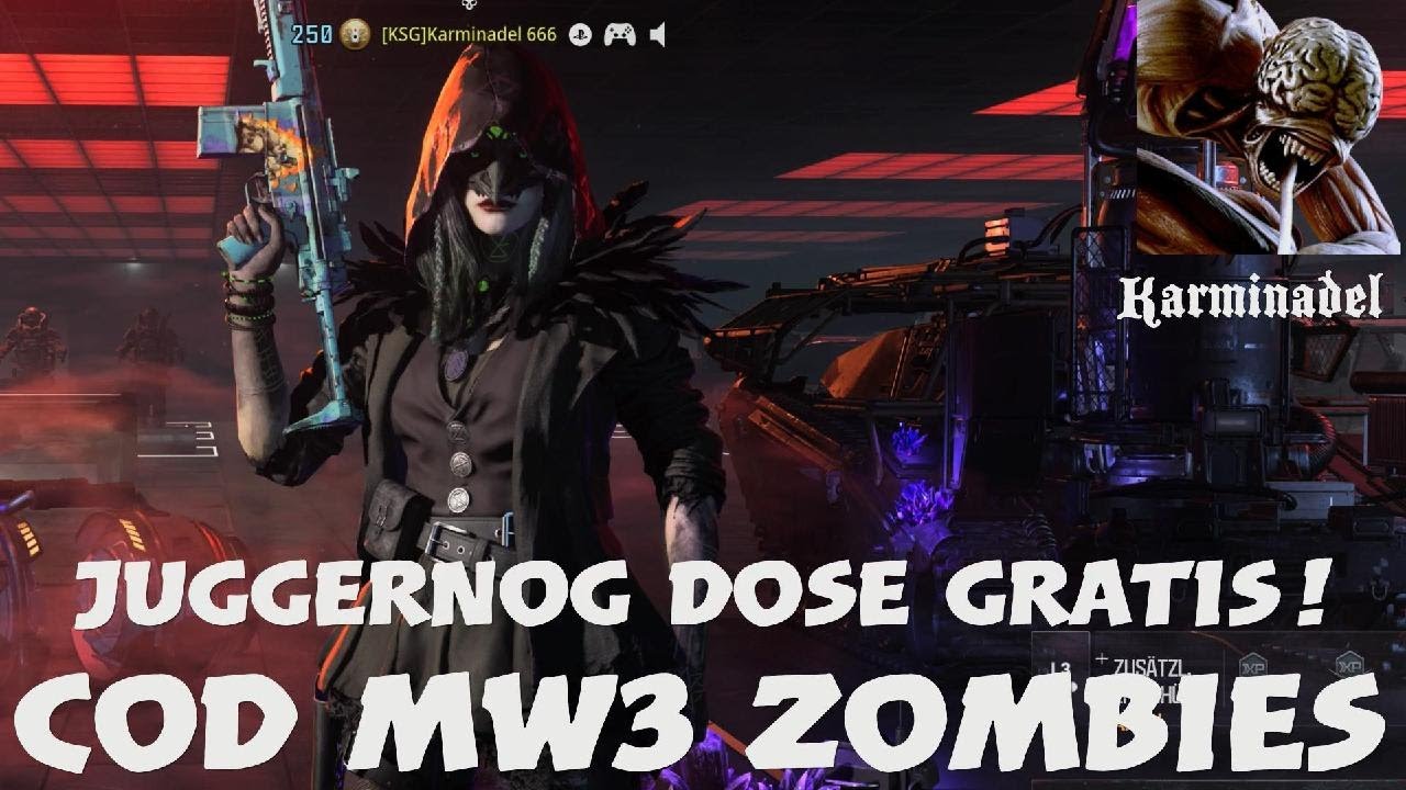 COD MW3 Zombies - Juggernog Perk gratis ! - YouTube