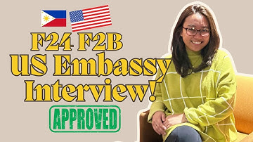 F24 F2B Visa Interview Experience: What to Expect + Tips for Success! (English CC)