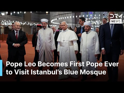 INSIDE UNSEEN MOMENTS Pope Leo XIV Becomes First Pope Ever To Visit Istanbul S Blue Mosque