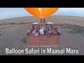 Balloon safari in maasai mara